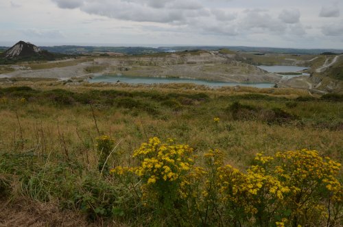 China Clay workings, Greensplat