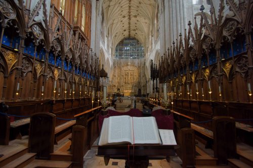 Winchester Cathedral view to high altar