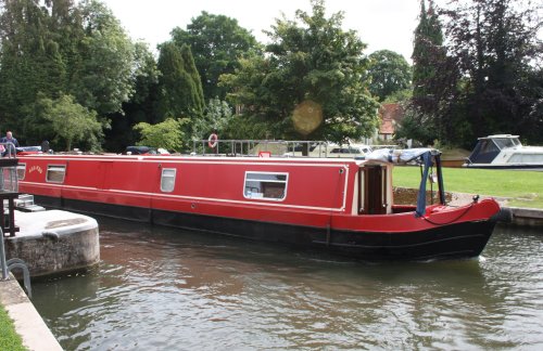 Cruising on the Thames at Hurley