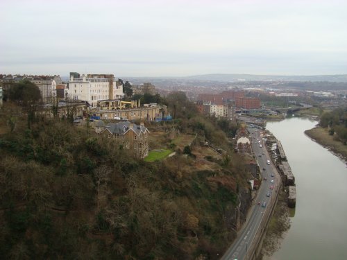 Bristol from Clifton Suspension Bridge