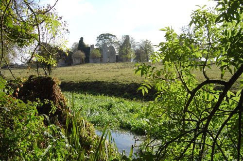 The ruined Elizabethan Manor, Hampton Gay Oxfordshire