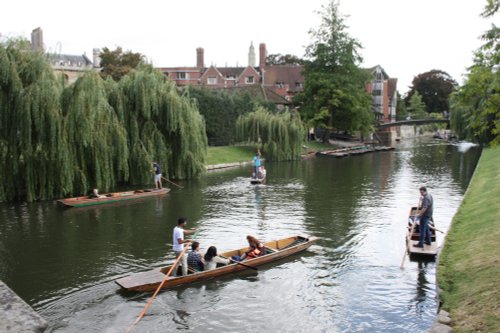 River trip at Cambridge