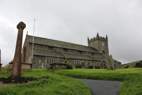 The Flagpole And Cross.