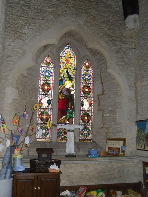 Bampton, inside St Mary's Church