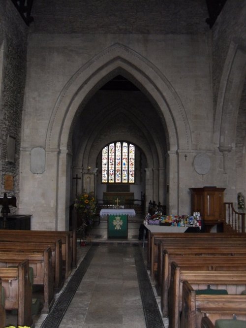 Bampton, inside St Mary's Church