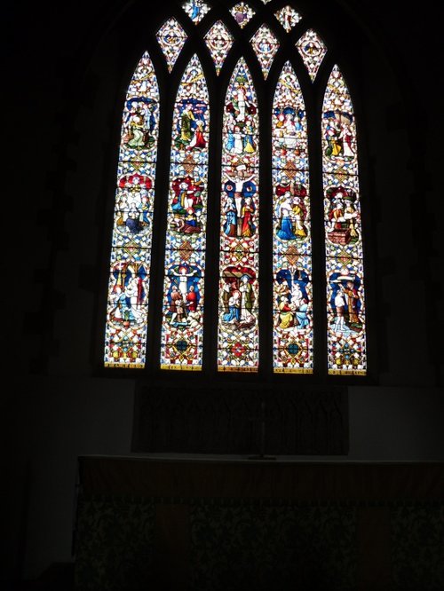 Bampton, inside St Mary's Church