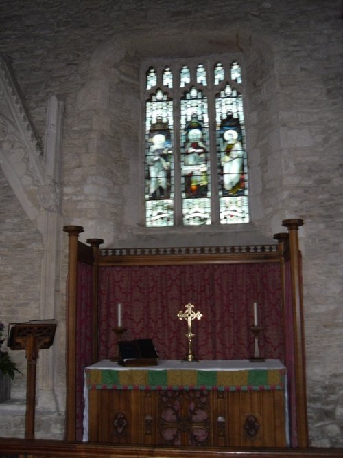 Bampton, inside St Mary's Church