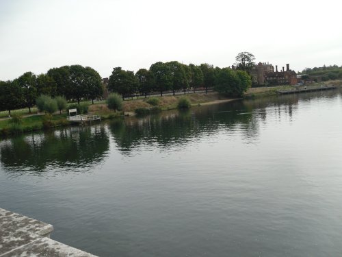 East Molesey, the River Thames