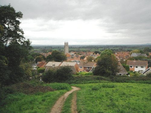 Path to Glastonbury Tor