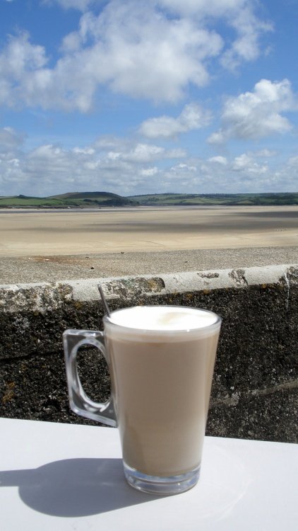 Latte in Padstow