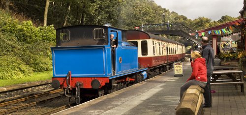 The train now arriving at Haverthwaite is...