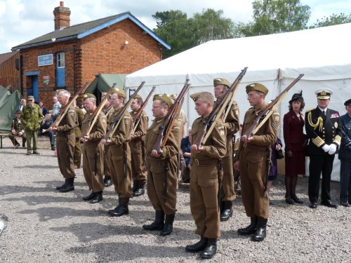 Great Central Railway 1940's weekend at Quorn station