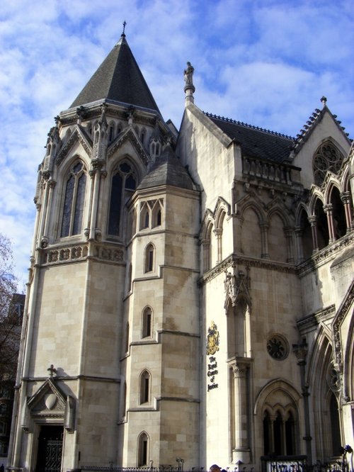 Royal Courts Of Justice, Strand, London