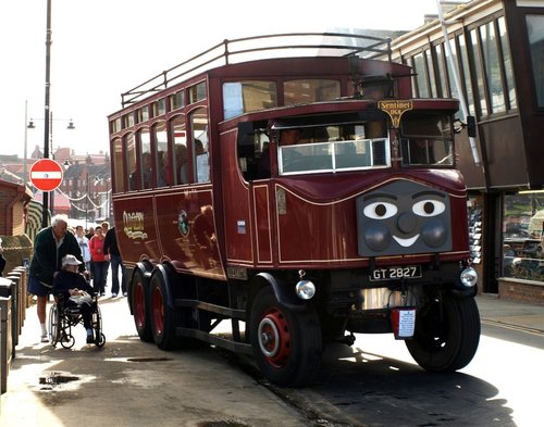 Steam powered bus 1