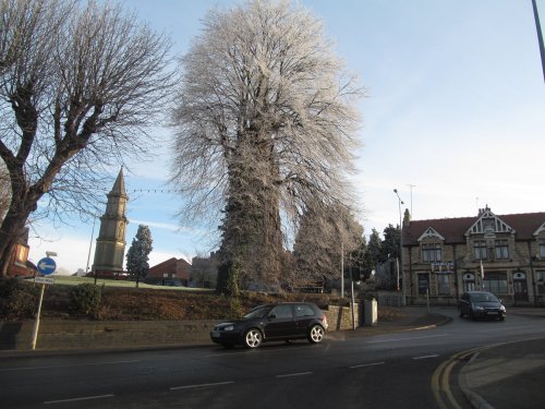 Rushden winter view