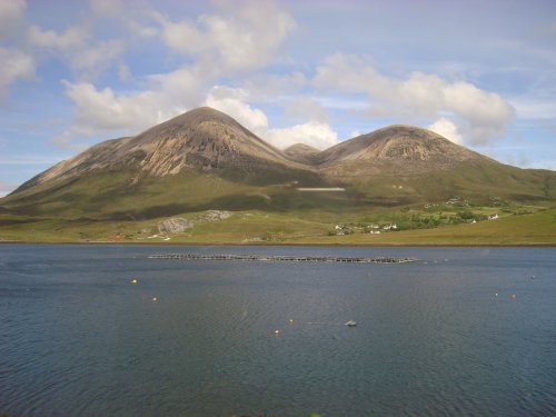 Beinn Dearg Mhor and Beinn Dearg Bheag