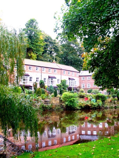 Reflections on the River Nidd at Knaresborough