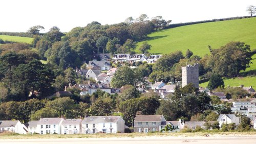 Llansteffan view