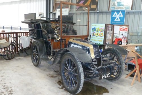 1903 Richard Brasier vintage vehicle.