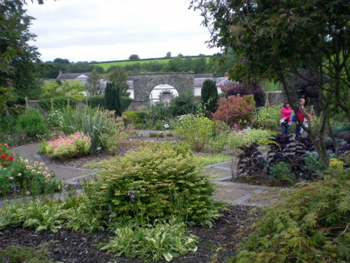 In the WALLACE GARDEN, National Botanic Garden of Wales