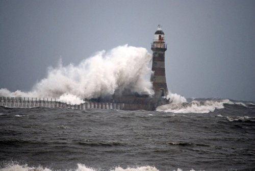 North Sea Storms at Roker