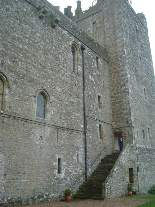 Bolton Castle North west side