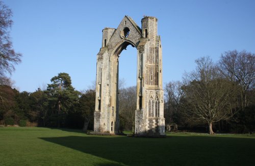 Ruins at Walsingham Abbey