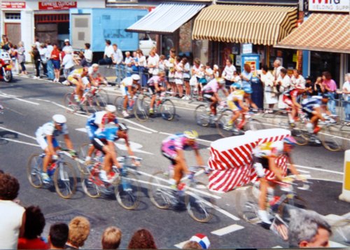 The Tour-De-France visits Southsea, England