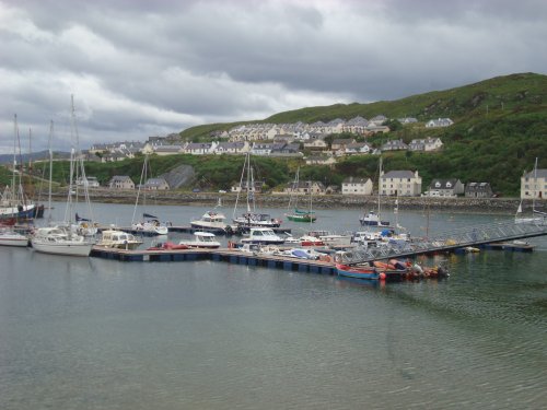 Mallaig Harbour and Courteachan