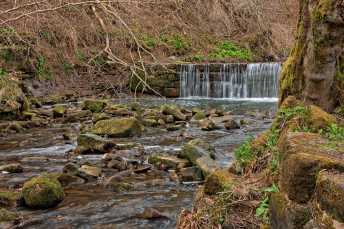 River Dove waterfall, Farndale