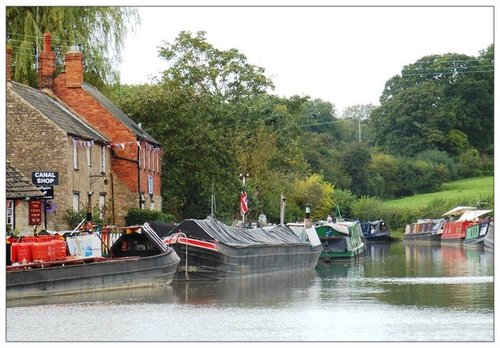 Grand Union Canal at Stoke Bruerne