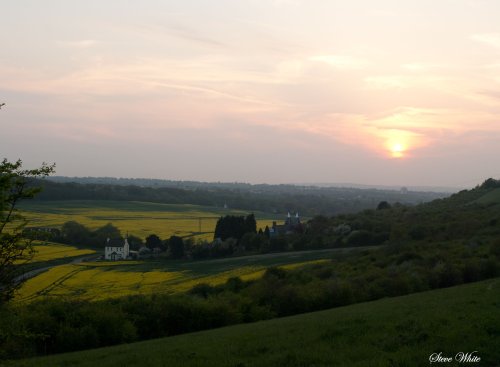 Sunset over Darland