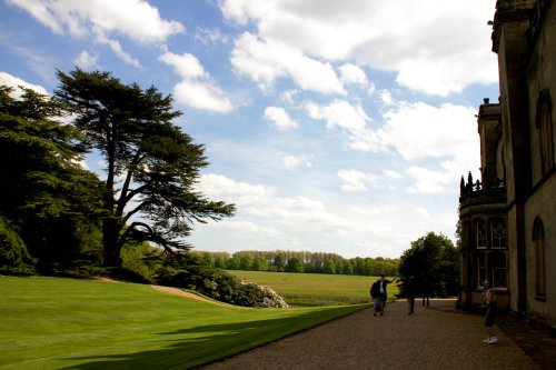 Arbury Hall gardens