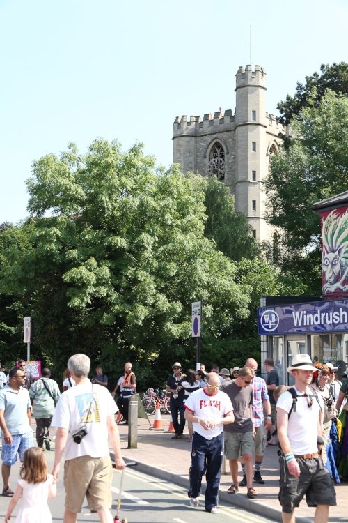 Oxford, Cowley Road Carnival crowds,  2013