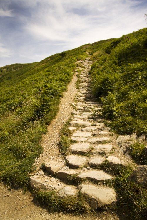 Loughrigg Summit this way!