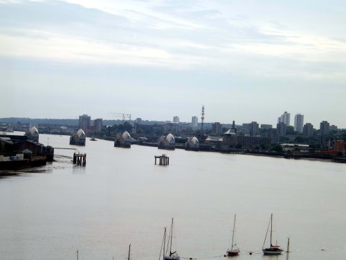 View from Emirates Airline, Greenwich Penisula, London