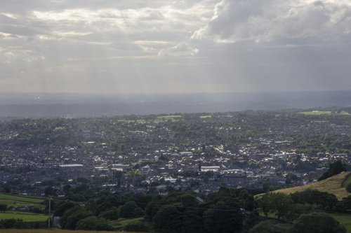 Macclesfield from Teggs Nose.