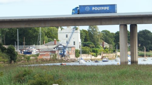 A bridge over Topsham