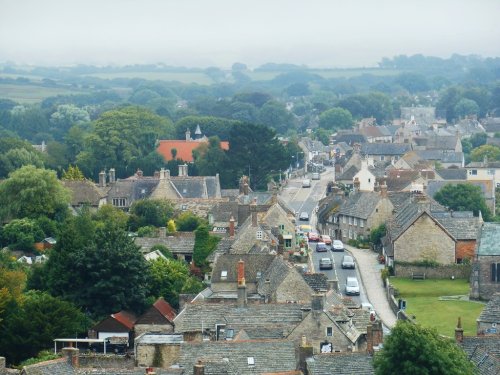 Corfe Castle village