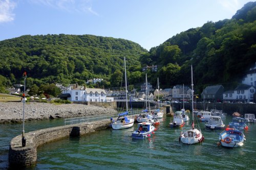 Harbor at Lynmouth, Devon