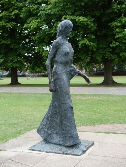 'Walking Madonna' by Elisabeth Frink 1981