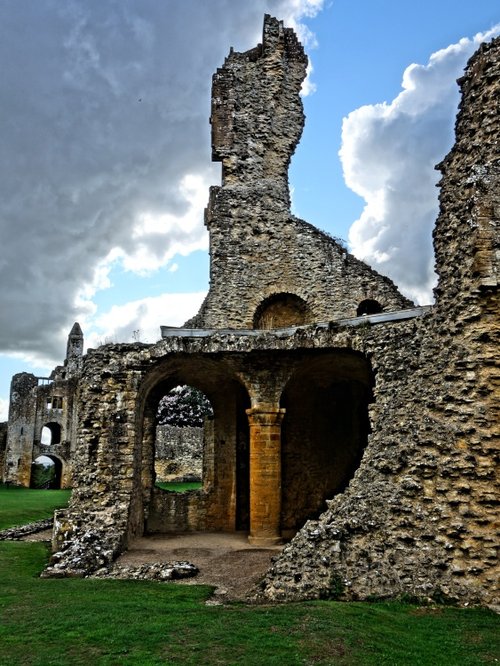 Sherborne Old Castle ruins