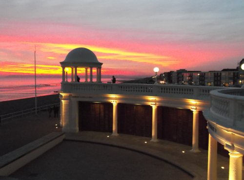 A wonderful Sunset at Bexhill-on-Sea in East Sussex.