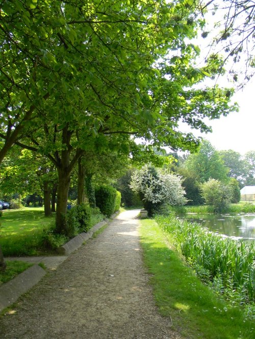 Down the garden path at Bletchley Park