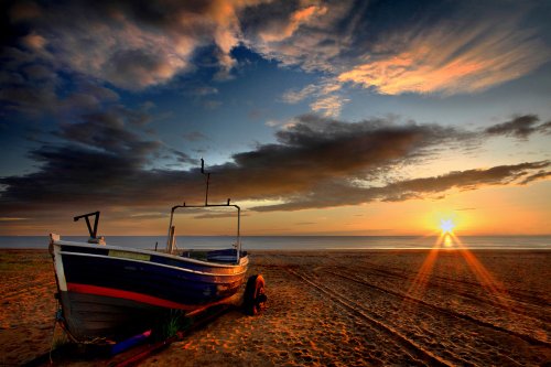 'Kimlinjo Sunrise' - Marske-by-the-Sea, North Yorkshire.