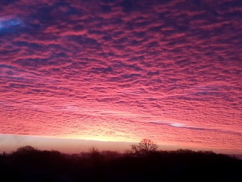 Sunrise over England