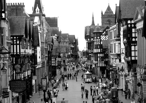 A busy day in Chester
