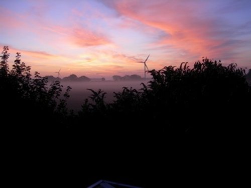 Dawn over Swaffham. Norfolk