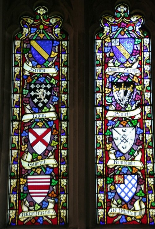 Castle Combe - St. Andrew Church - Stained Glass Window - 2008