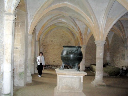 Lacock Abbey Cauldron (2) - June, 2003